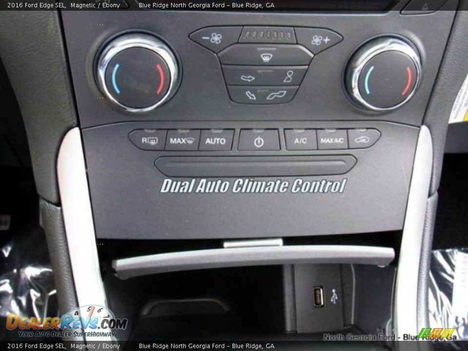 2016 Ford Edge SEL Magnetic / Ebony Photo #23