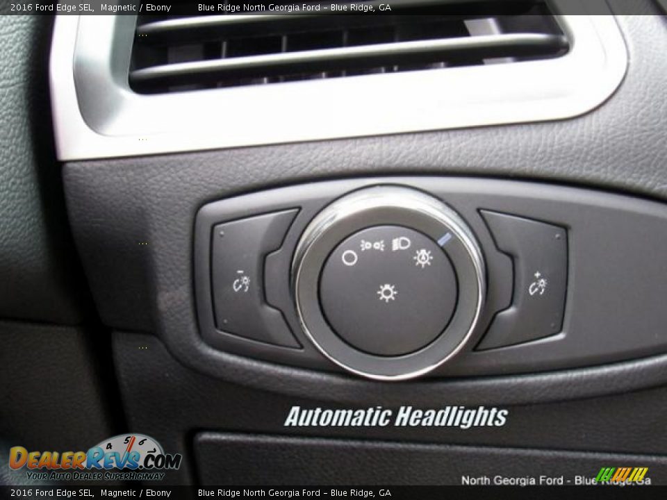 2016 Ford Edge SEL Magnetic / Ebony Photo #24