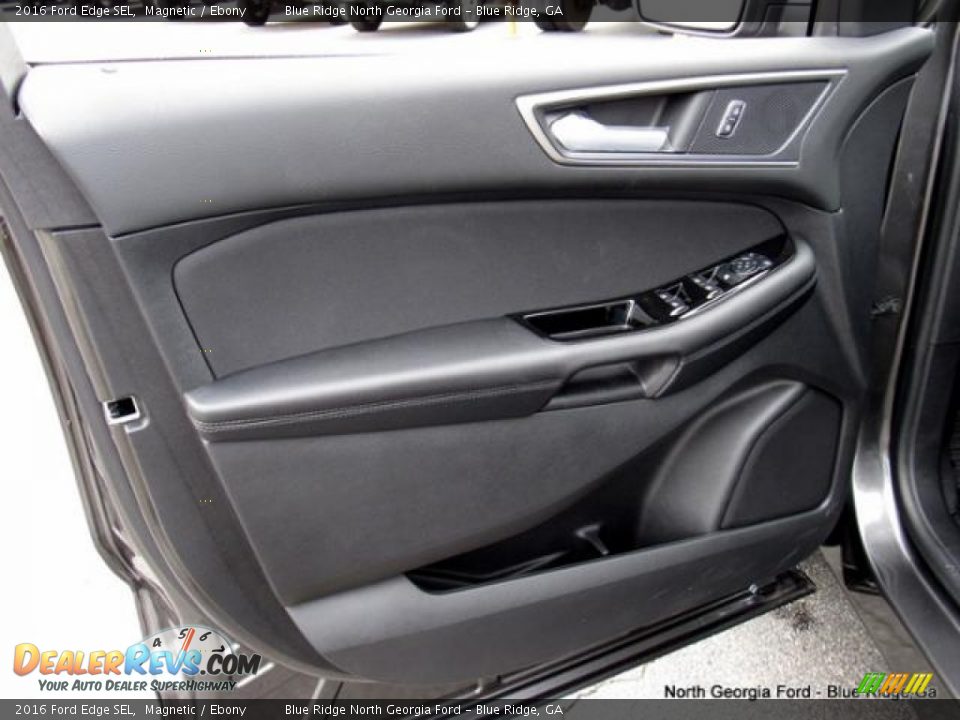 2016 Ford Edge SEL Magnetic / Ebony Photo #27