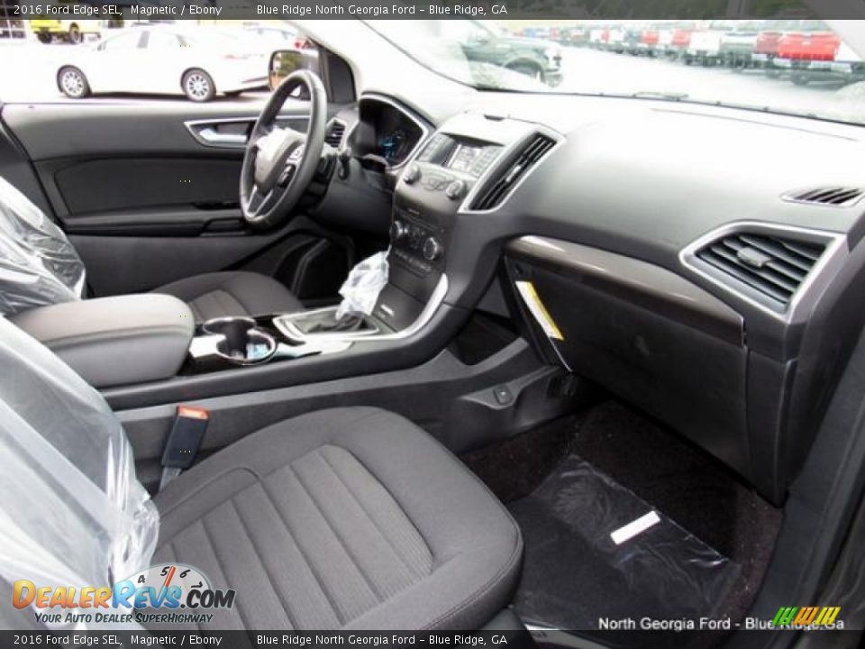 2016 Ford Edge SEL Magnetic / Ebony Photo #29