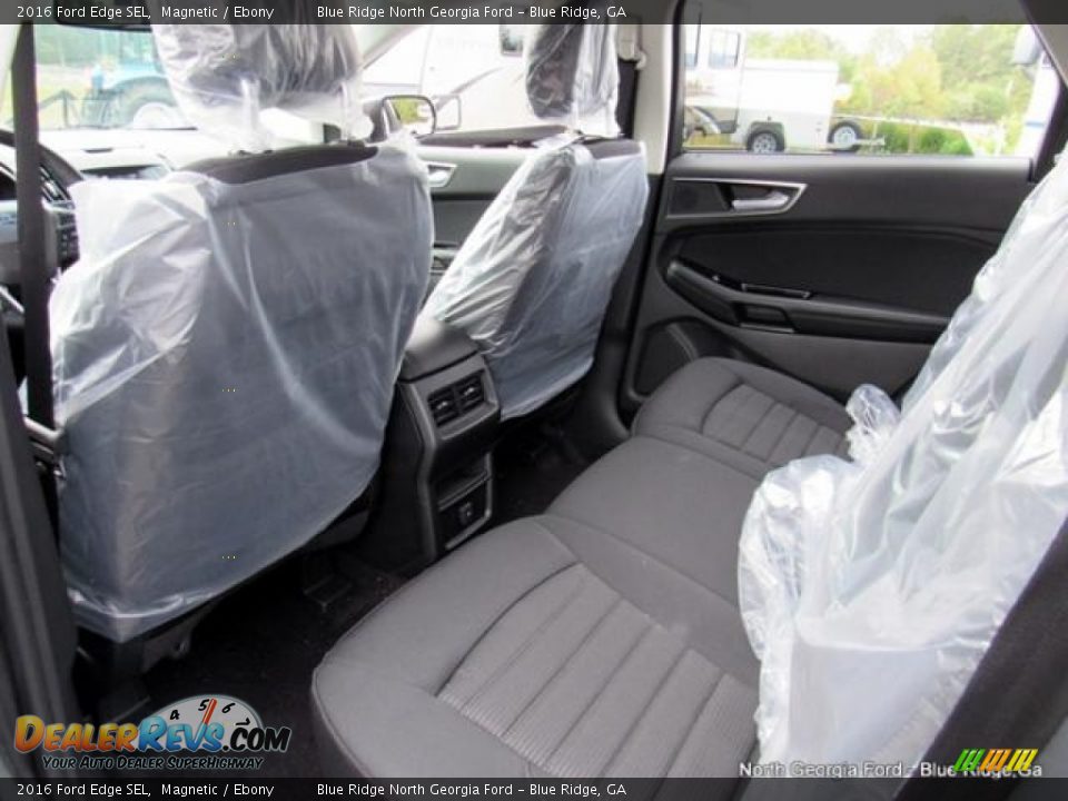 2016 Ford Edge SEL Magnetic / Ebony Photo #30