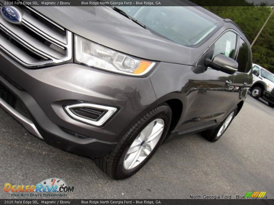 2016 Ford Edge SEL Magnetic / Ebony Photo #32