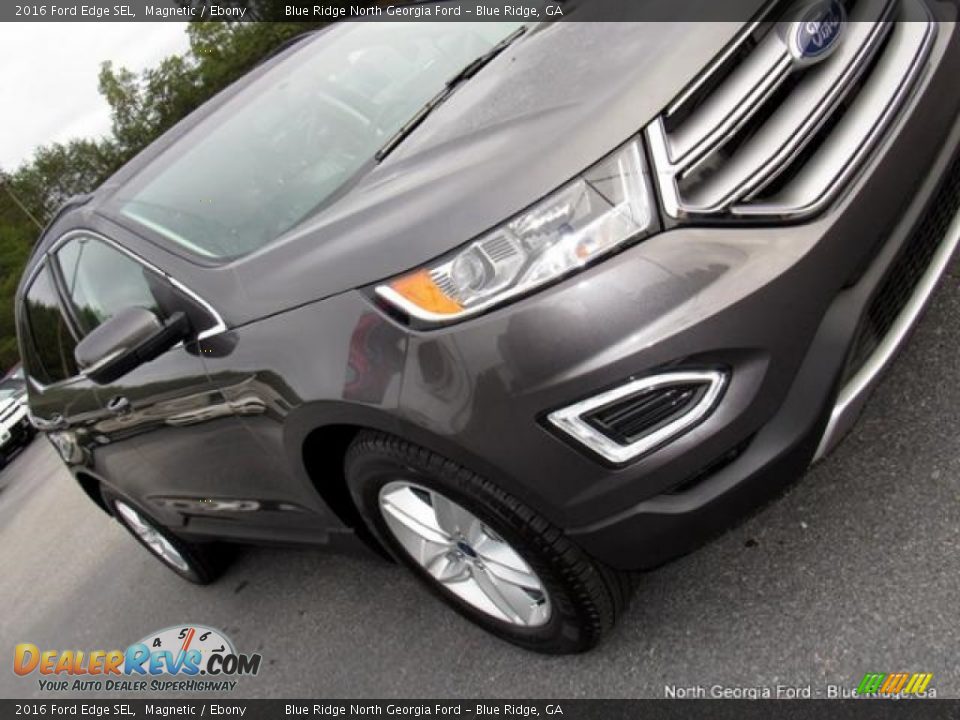2016 Ford Edge SEL Magnetic / Ebony Photo #33