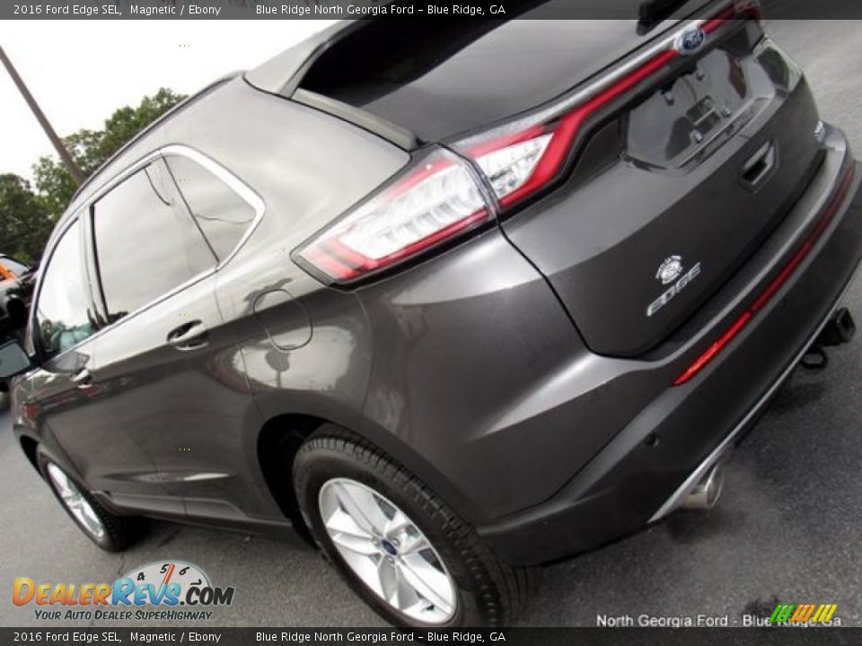 2016 Ford Edge SEL Magnetic / Ebony Photo #35