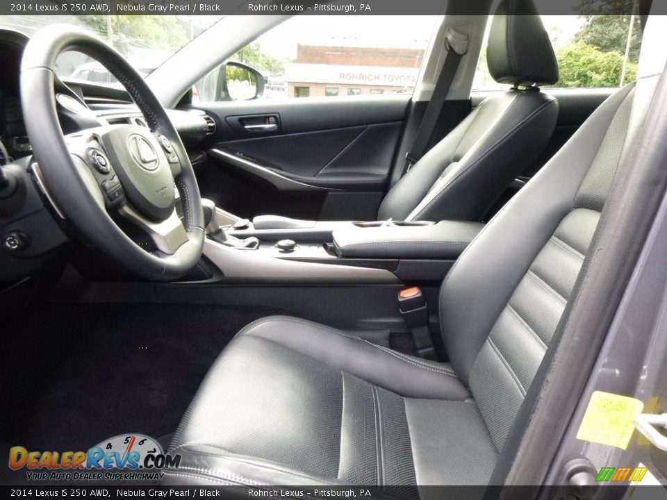 2014 Lexus IS 250 AWD Nebula Gray Pearl / Black Photo #5