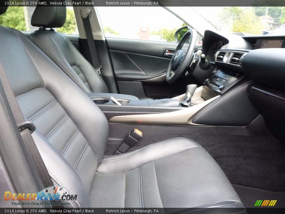 2014 Lexus IS 250 AWD Nebula Gray Pearl / Black Photo #12