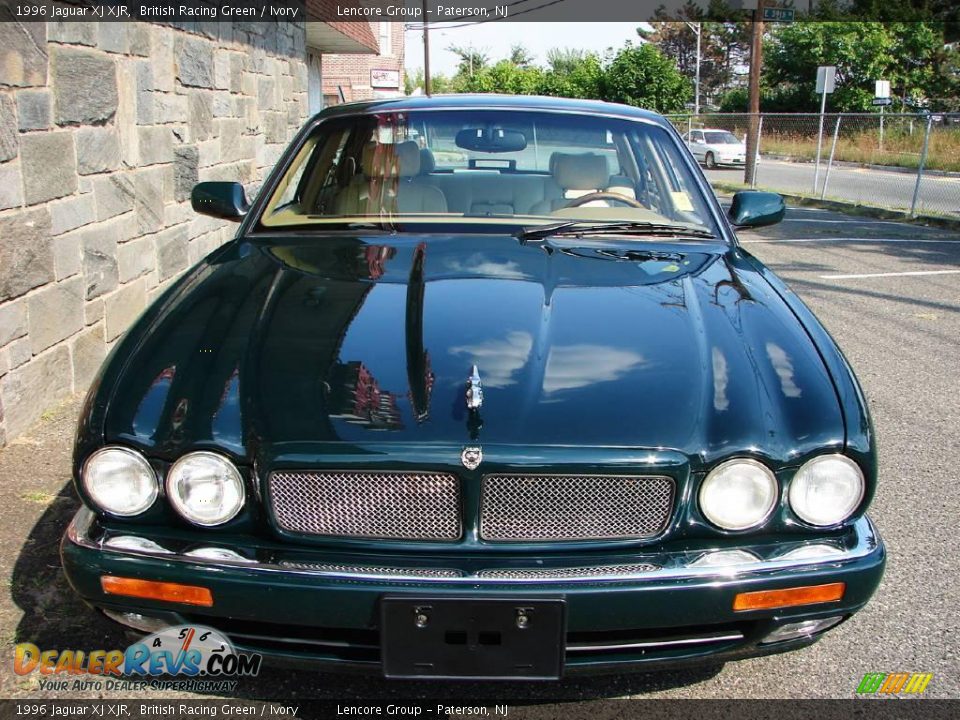 1996 Jaguar XJ XJR British Racing Green / Ivory Photo #2