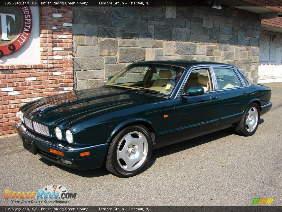 1996 Jaguar XJ XJR British Racing Green / Ivory Photo #3