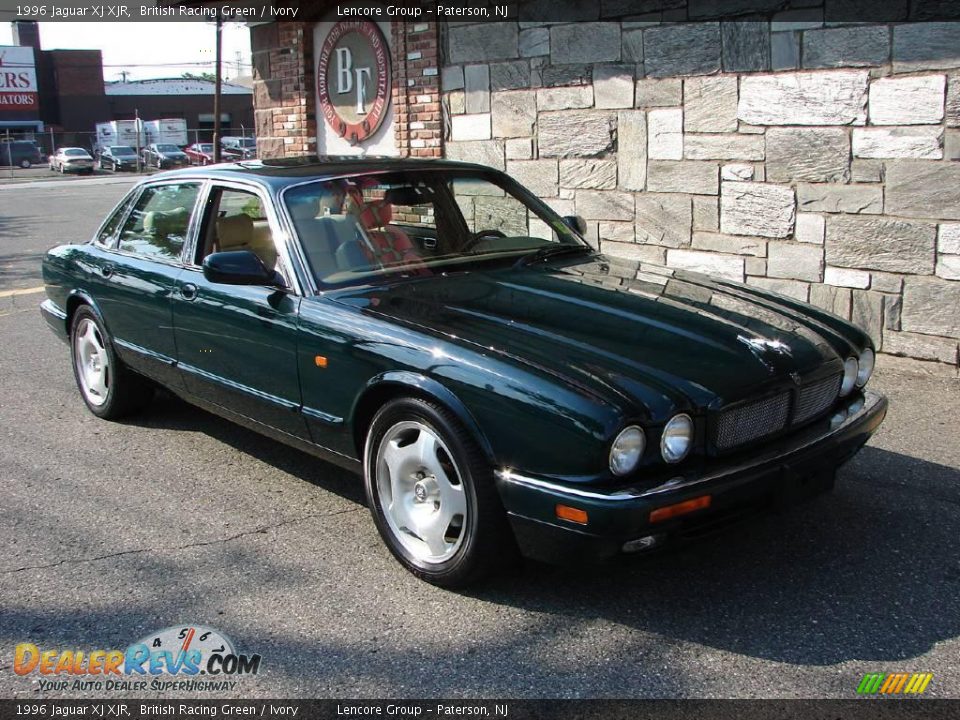 1996 Jaguar XJ XJR British Racing Green / Ivory Photo #5