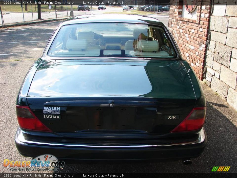 1996 Jaguar XJ XJR British Racing Green / Ivory Photo #7