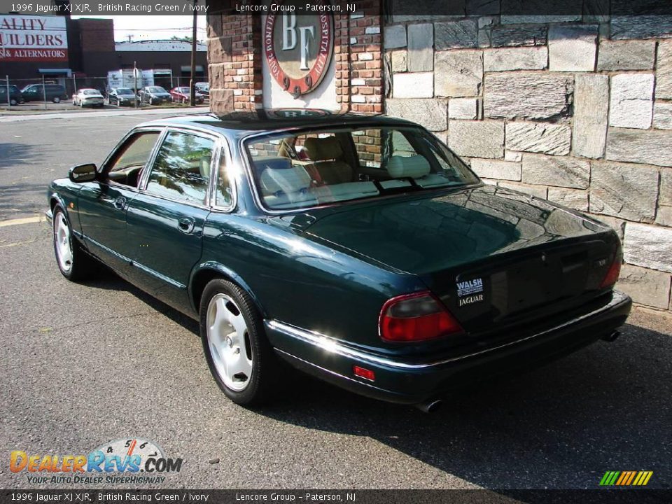 1996 Jaguar XJ XJR British Racing Green / Ivory Photo #12