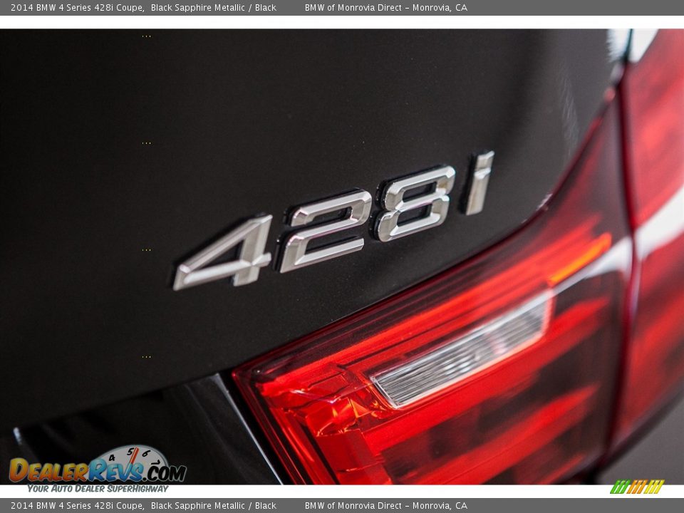 2014 BMW 4 Series 428i Coupe Black Sapphire Metallic / Black Photo #7