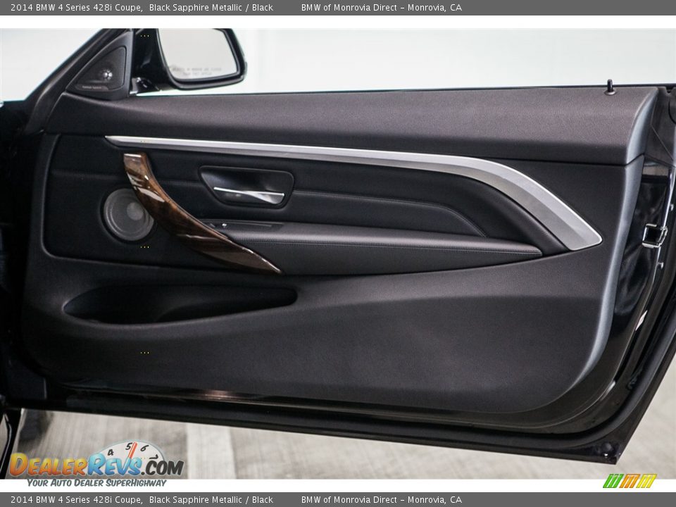 2014 BMW 4 Series 428i Coupe Black Sapphire Metallic / Black Photo #24