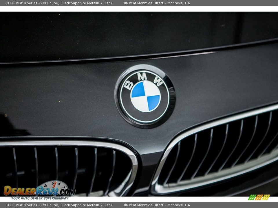 2014 BMW 4 Series 428i Coupe Black Sapphire Metallic / Black Photo #27