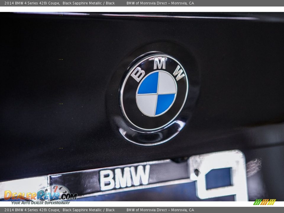 2014 BMW 4 Series 428i Coupe Black Sapphire Metallic / Black Photo #29