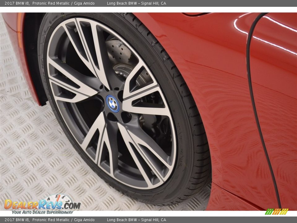 2017 BMW i8 Protonic Red Metallic / Giga Amido Photo #6