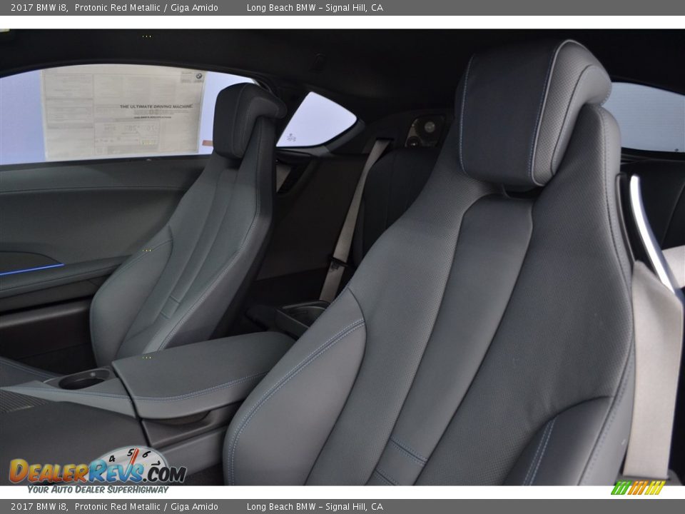 Front Seat of 2017 BMW i8  Photo #8