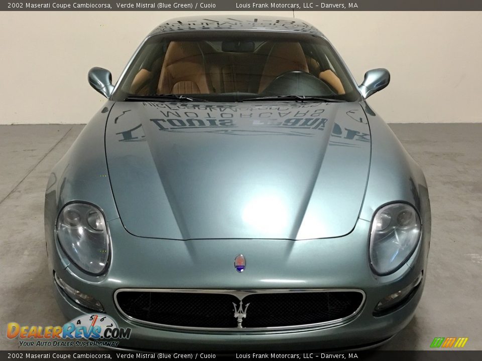 2002 Maserati Coupe Cambiocorsa Verde Mistral (Blue Green) / Cuoio Photo #7