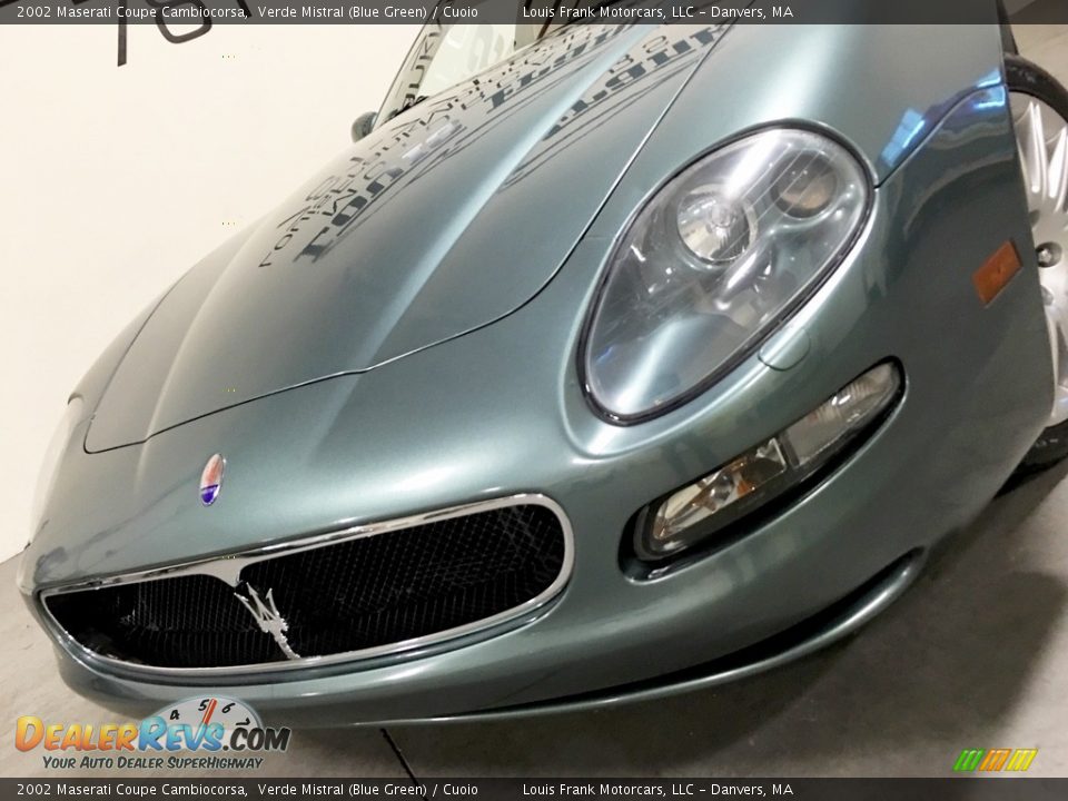 2002 Maserati Coupe Cambiocorsa Verde Mistral (Blue Green) / Cuoio Photo #24