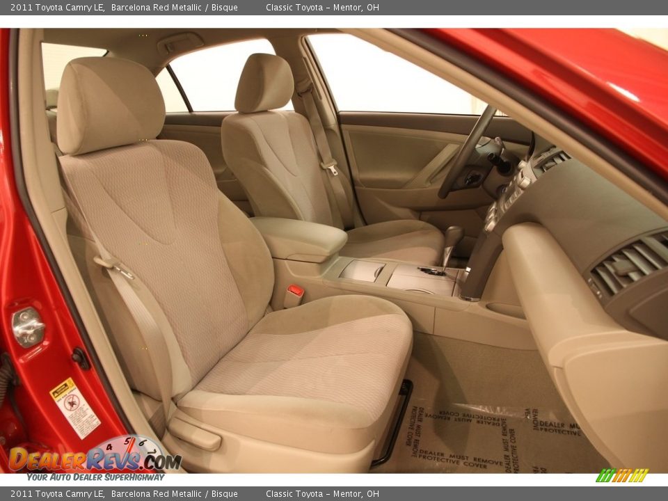 2011 Toyota Camry LE Barcelona Red Metallic / Bisque Photo #13