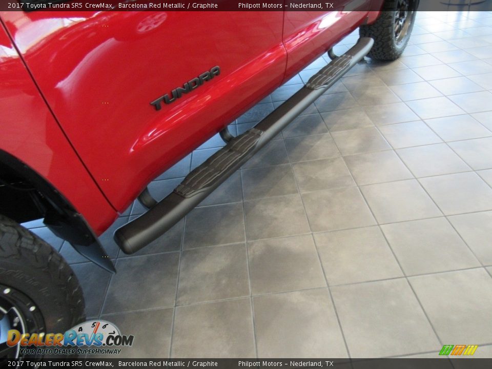2017 Toyota Tundra SR5 CrewMax Barcelona Red Metallic / Graphite Photo #11