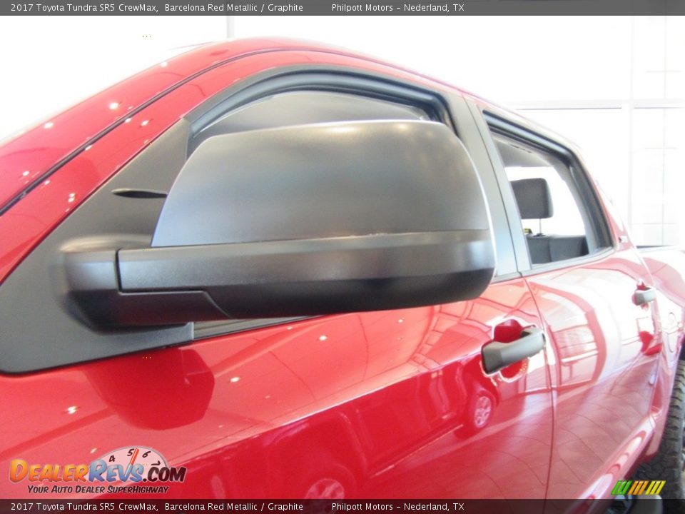 2017 Toyota Tundra SR5 CrewMax Barcelona Red Metallic / Graphite Photo #12