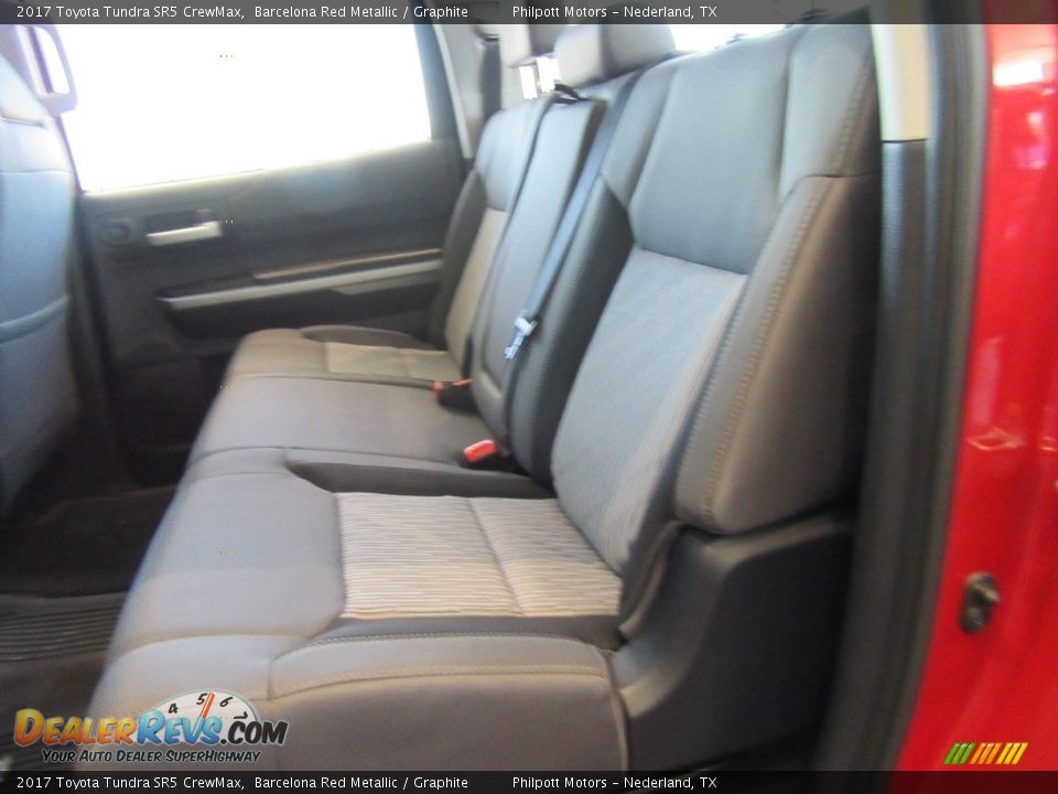 2017 Toyota Tundra SR5 CrewMax Barcelona Red Metallic / Graphite Photo #19