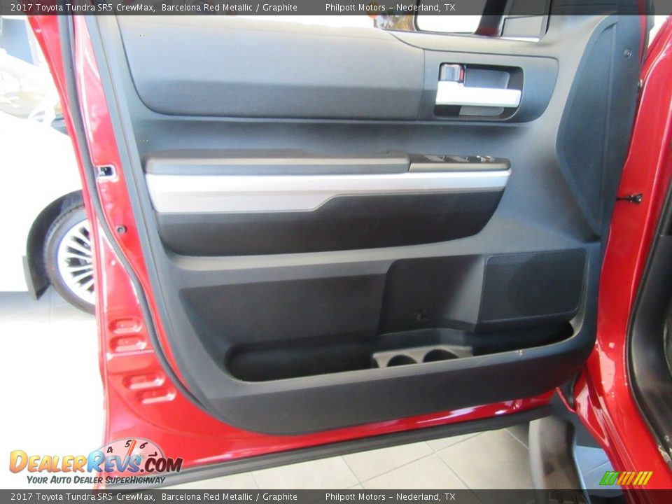 2017 Toyota Tundra SR5 CrewMax Barcelona Red Metallic / Graphite Photo #20