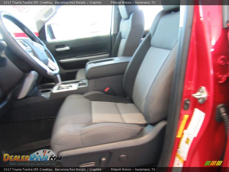 2017 Toyota Tundra SR5 CrewMax Barcelona Red Metallic / Graphite Photo #22
