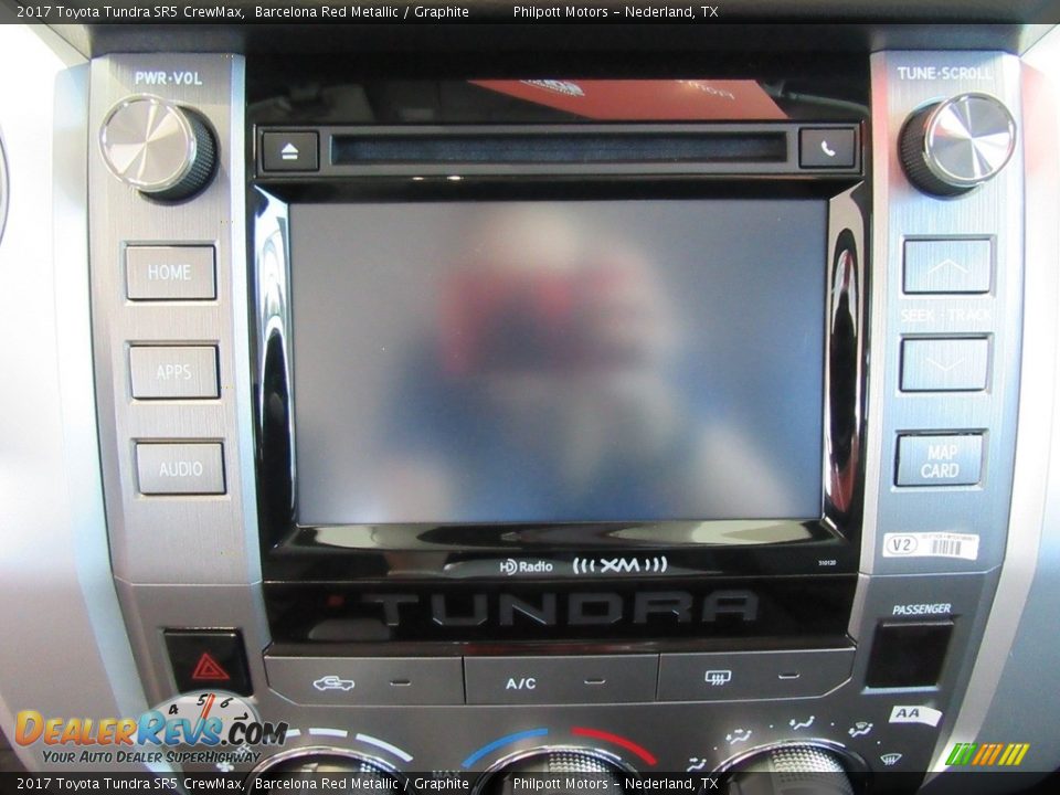 2017 Toyota Tundra SR5 CrewMax Barcelona Red Metallic / Graphite Photo #26