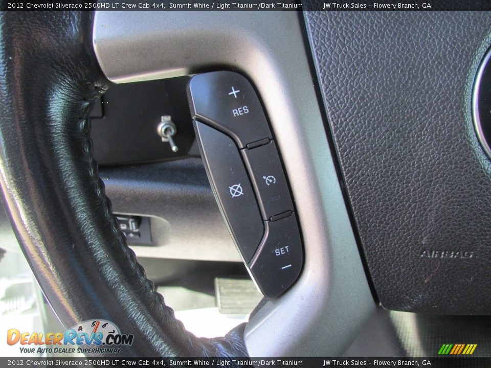 2012 Chevrolet Silverado 2500HD LT Crew Cab 4x4 Summit White / Light Titanium/Dark Titanium Photo #20
