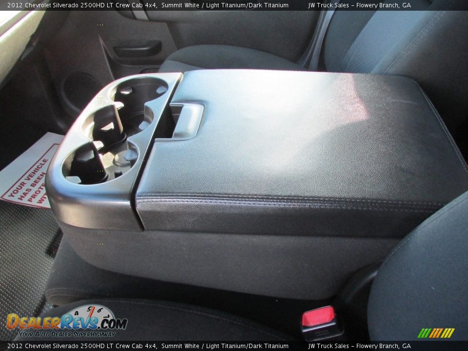 2012 Chevrolet Silverado 2500HD LT Crew Cab 4x4 Summit White / Light Titanium/Dark Titanium Photo #25