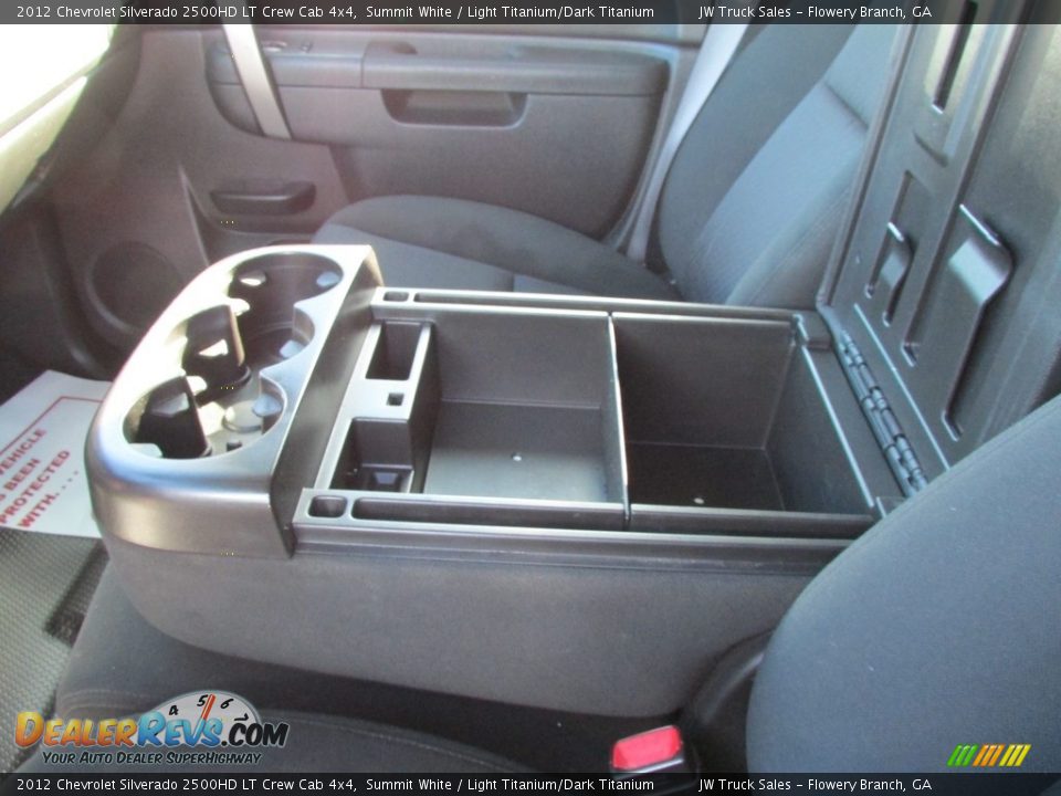 2012 Chevrolet Silverado 2500HD LT Crew Cab 4x4 Summit White / Light Titanium/Dark Titanium Photo #26