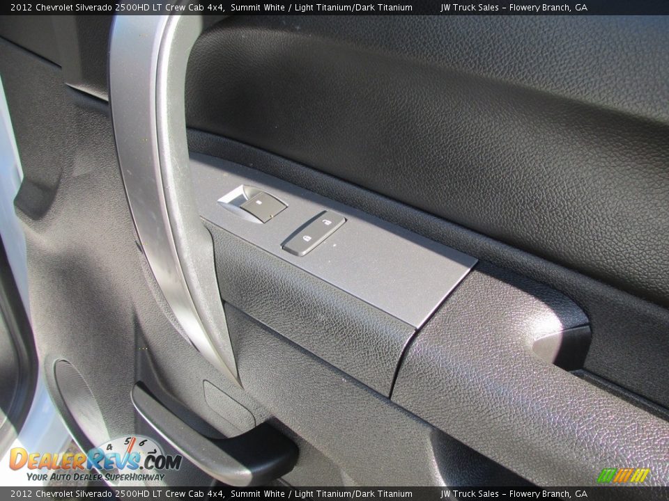 2012 Chevrolet Silverado 2500HD LT Crew Cab 4x4 Summit White / Light Titanium/Dark Titanium Photo #32