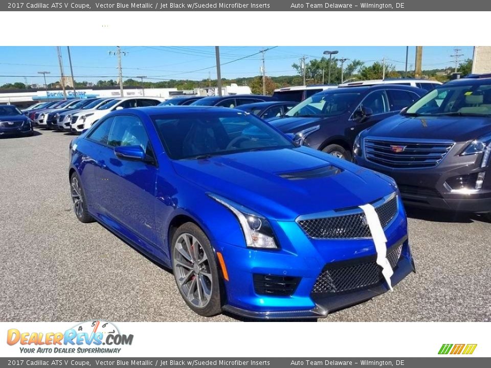 Front 3/4 View of 2017 Cadillac ATS V Coupe Photo #1