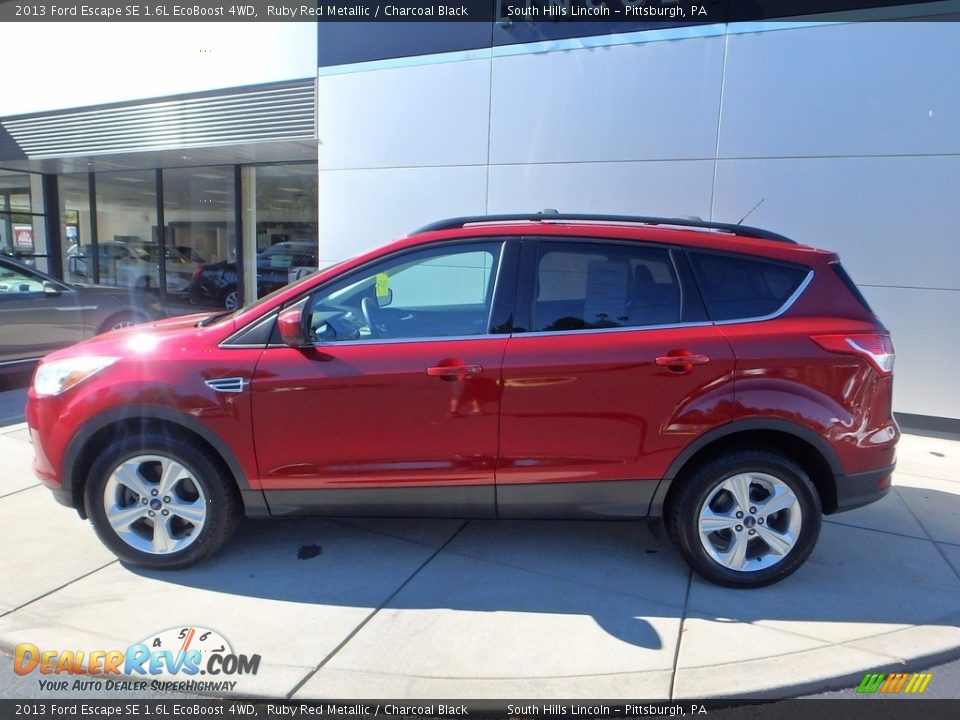 2013 Ford Escape SE 1.6L EcoBoost 4WD Ruby Red Metallic / Charcoal Black Photo #2