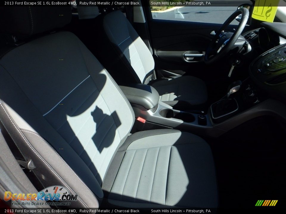 2013 Ford Escape SE 1.6L EcoBoost 4WD Ruby Red Metallic / Charcoal Black Photo #11