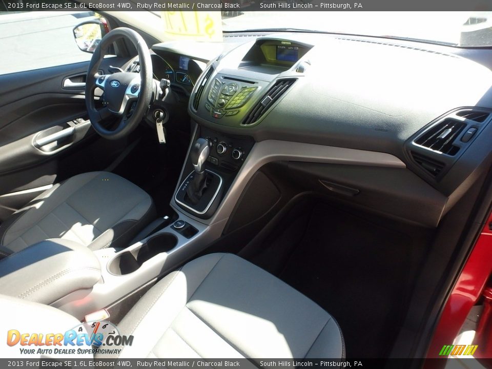 2013 Ford Escape SE 1.6L EcoBoost 4WD Ruby Red Metallic / Charcoal Black Photo #12