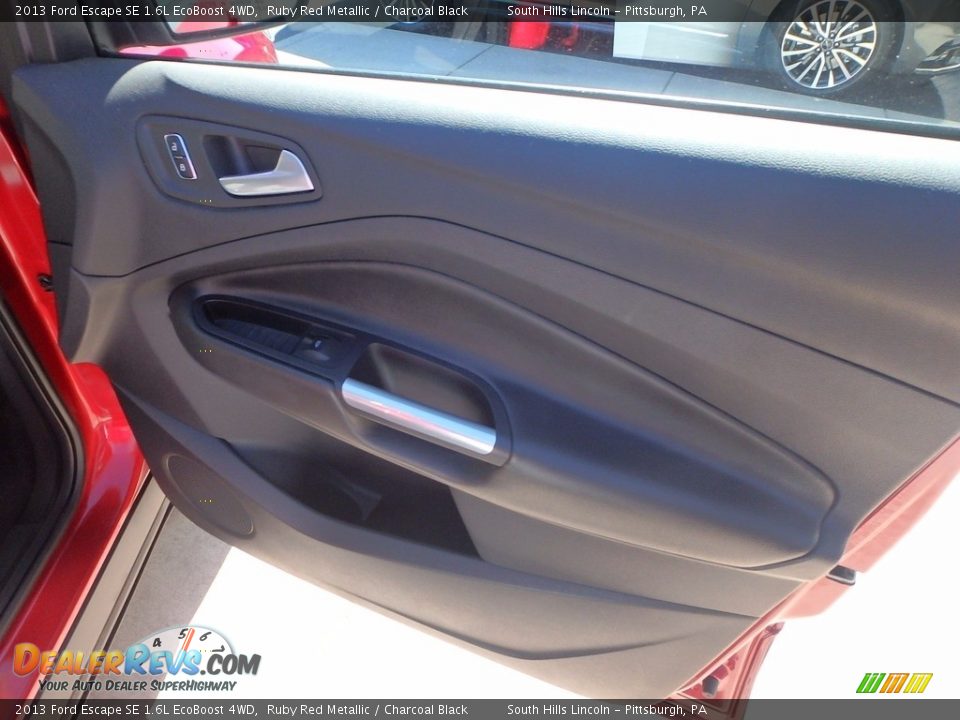 2013 Ford Escape SE 1.6L EcoBoost 4WD Ruby Red Metallic / Charcoal Black Photo #13