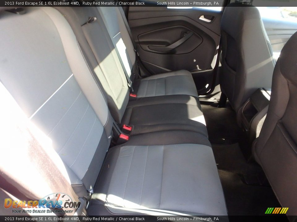2013 Ford Escape SE 1.6L EcoBoost 4WD Ruby Red Metallic / Charcoal Black Photo #14
