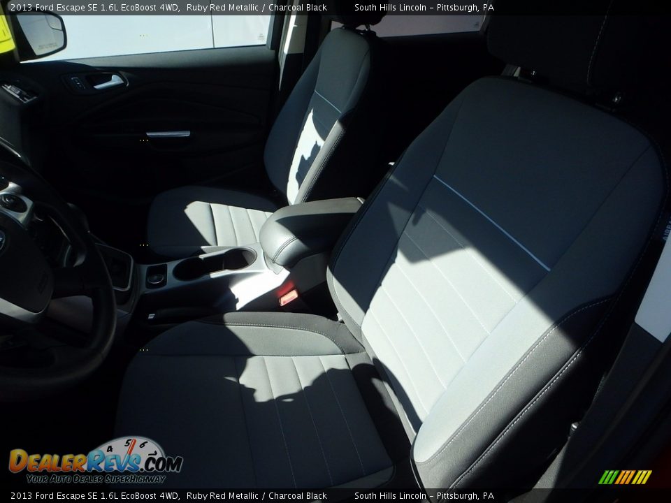 2013 Ford Escape SE 1.6L EcoBoost 4WD Ruby Red Metallic / Charcoal Black Photo #15