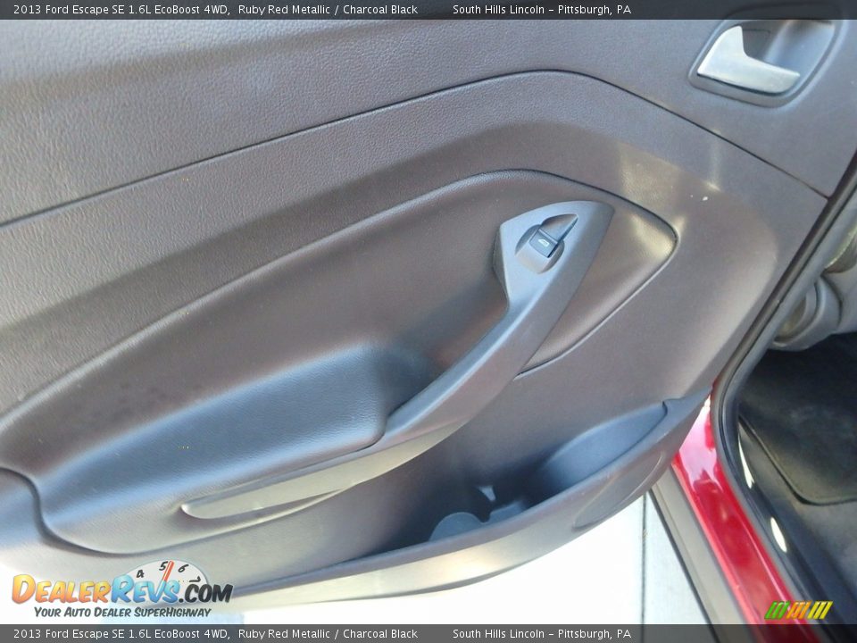 2013 Ford Escape SE 1.6L EcoBoost 4WD Ruby Red Metallic / Charcoal Black Photo #18