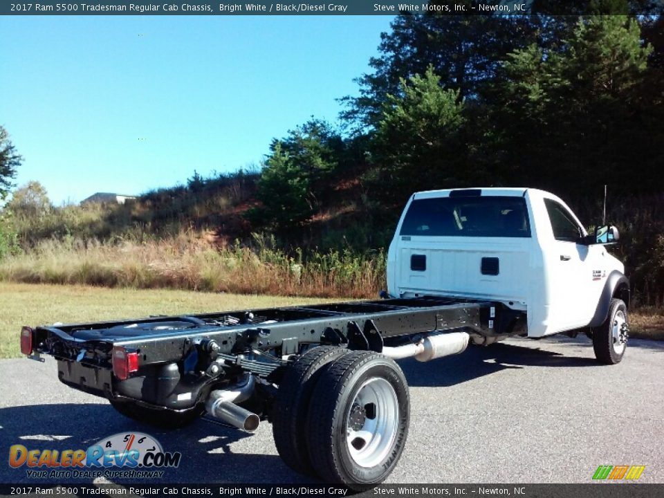 2017 Ram 5500 Tradesman Regular Cab Chassis Bright White / Black/Diesel Gray Photo #6