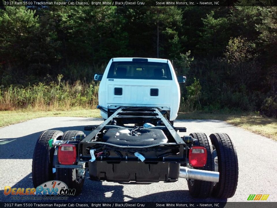 2017 Ram 5500 Tradesman Regular Cab Chassis Bright White / Black/Diesel Gray Photo #7