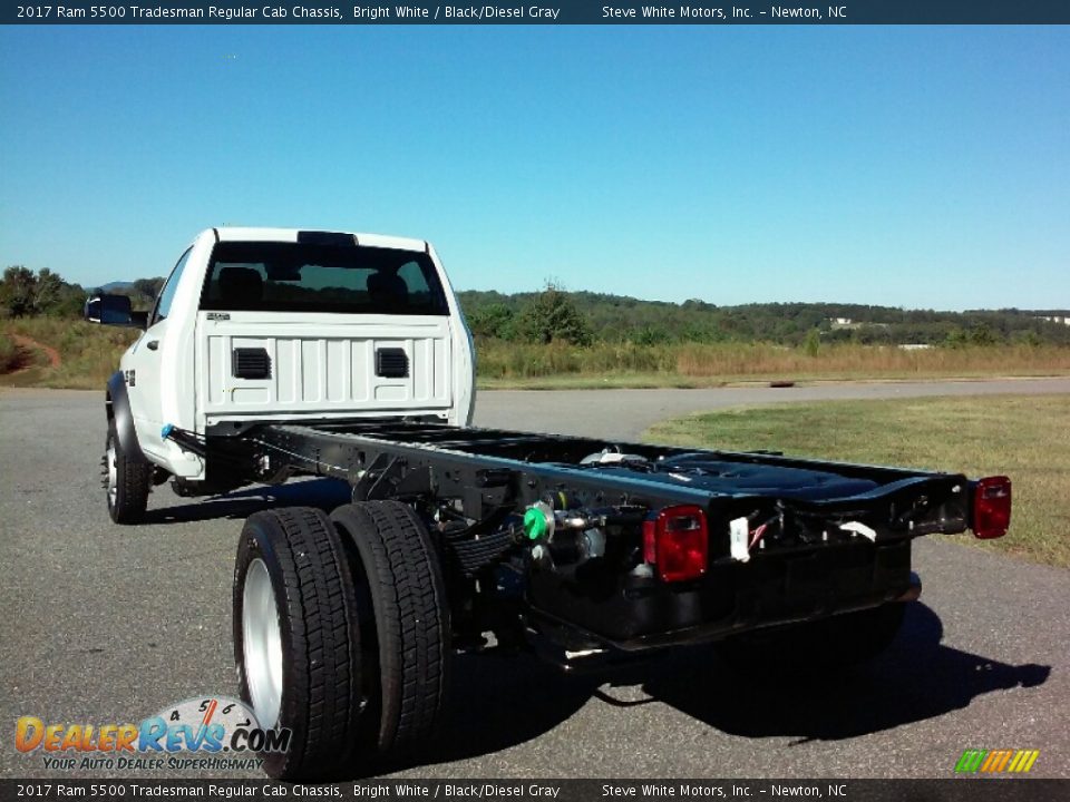 2017 Ram 5500 Tradesman Regular Cab Chassis Bright White / Black/Diesel Gray Photo #8