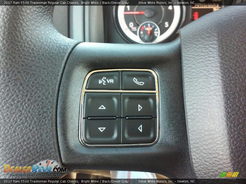 2017 Ram 5500 Tradesman Regular Cab Chassis Bright White / Black/Diesel Gray Photo #12