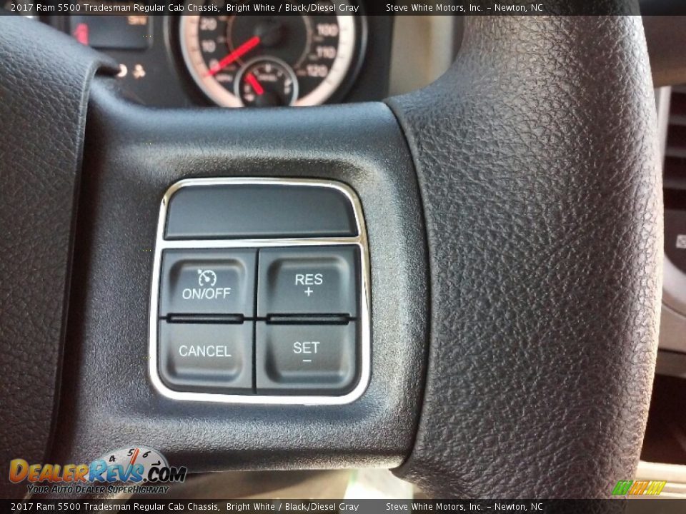 2017 Ram 5500 Tradesman Regular Cab Chassis Bright White / Black/Diesel Gray Photo #13