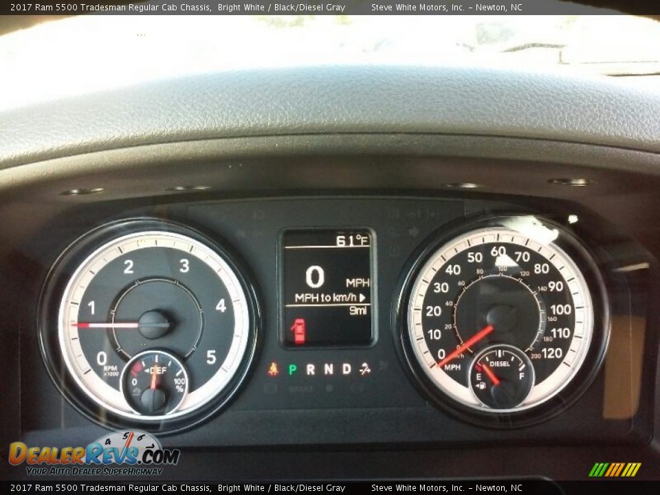 2017 Ram 5500 Tradesman Regular Cab Chassis Bright White / Black/Diesel Gray Photo #14