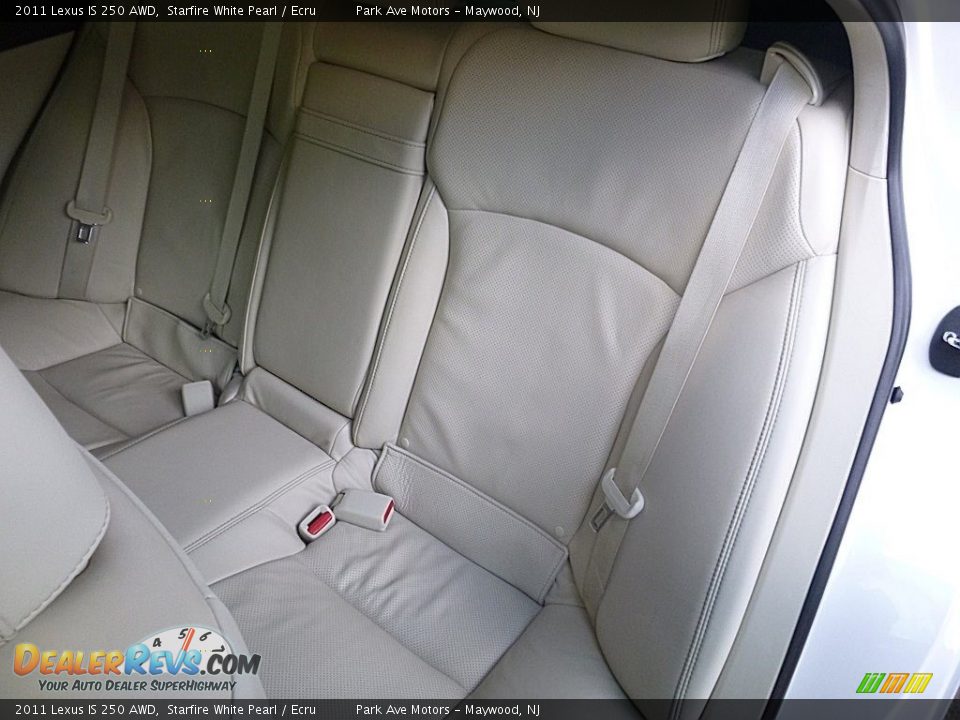 2011 Lexus IS 250 AWD Starfire White Pearl / Ecru Photo #17