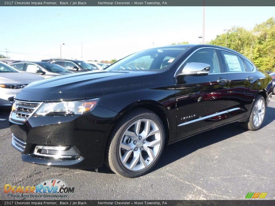 2017 Chevrolet Impala Premier Black / Jet Black Photo #1